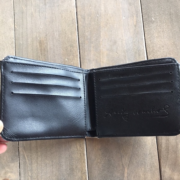 Andy Warhol dollar bill wallet billfold bifold - Picture 4 of 7